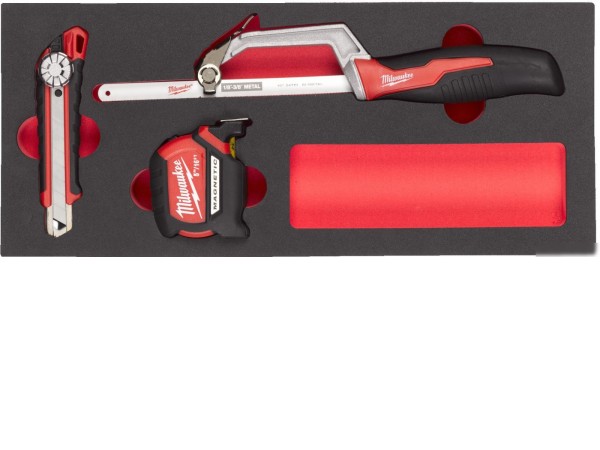 Набор домашнего мастера Milwaukee 4932493252 (3 предмета)