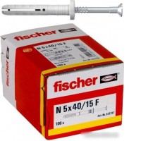 Дюбель-гвоздь Fischer N 5 x 40/15 F 513737 (100 шт)