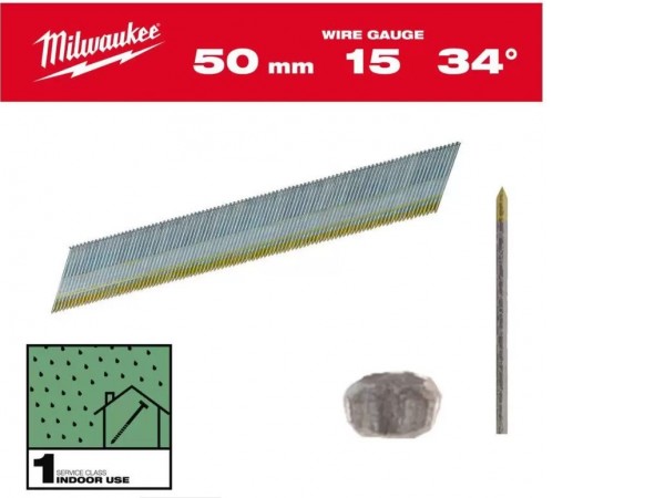 Гвозди для пистолета Milwaukee 4932492577 (2500 шт)