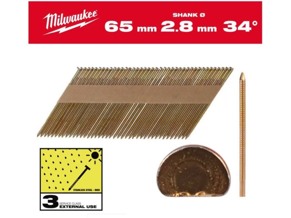 Гвозди для пистолета Milwaukee 4932492614 (2200 шт)