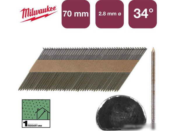 Гвозди для пистолета Milwaukee 4932492601 (2200 шт)