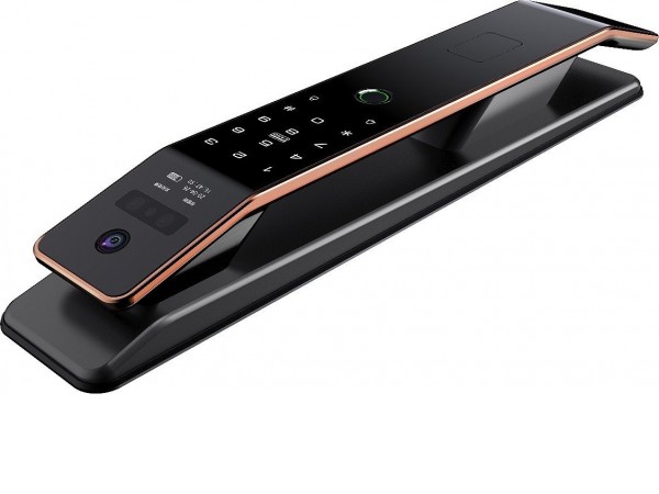 Дверной замок Roome Tuya 3D face intercom Lock 3D face-1 (черный)