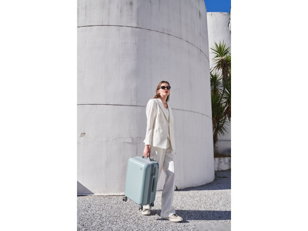 Чемодан-спиннер Ninetygo Nulife Luggage 20'' (светло-зеленый)