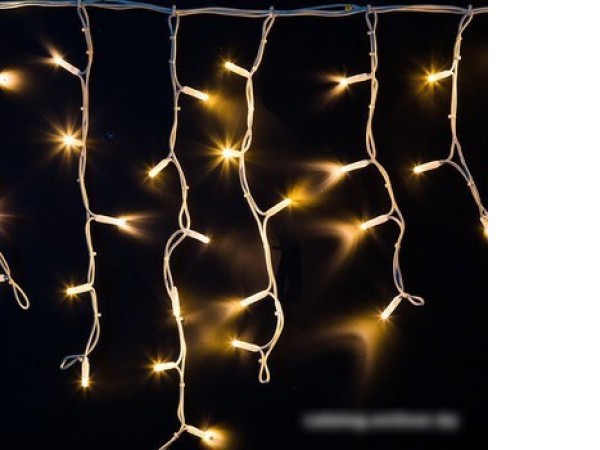 Гирлянда бахрома ULED ULED-LG-90-220V-(W-F-WW/WW)