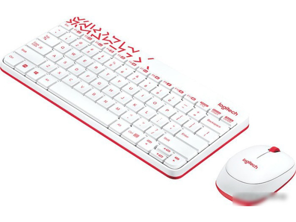 Мышь + клавиатура Logitech MK240 Nano [920-008212]