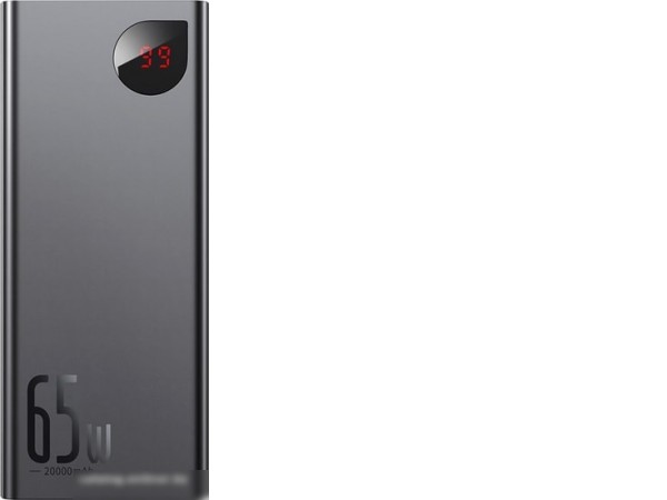 Портативное зарядное устройство Baseus Adaman Metal Digital Display PPIMDA-D01 20000mAh (черный)