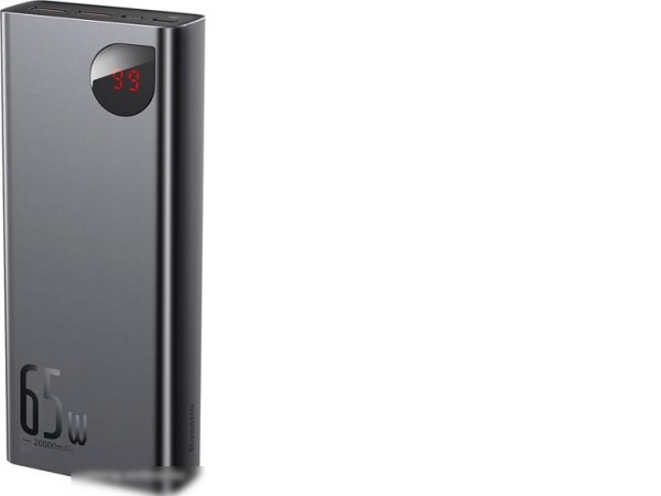 Портативное зарядное устройство Baseus Adaman Metal Digital Display PPIMDA-D01 20000mAh (черный)