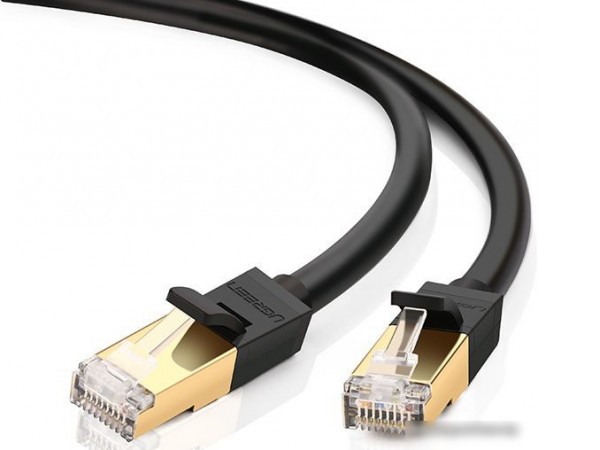 Кабель Ugreen NW107 11271 RJ45 - RJ45 (5 м, черный)