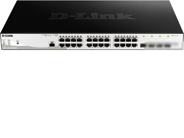 Управляемый коммутатор 2-го уровня D-Link DGS-1210-28MP/ME/B2A