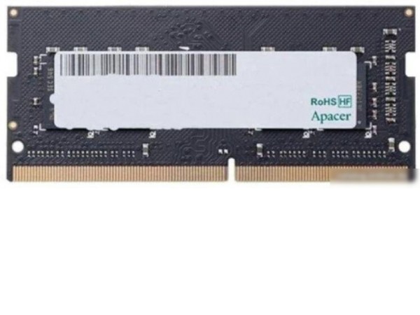 Оперативная память Apacer 8ГБ DDR5 SODIMM 4800 МГц AS08GHB48CTDBGH
