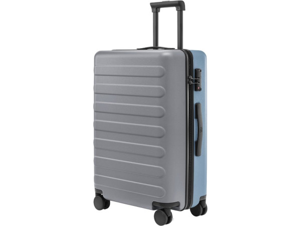 Чемодан-спиннер Ninetygo Rhine Luggage 26" (серый/синий)