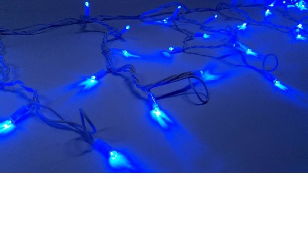 Гирлянда бахрома ULED ULED-LG-90-220V-(W-F-B/B)