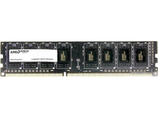 Оперативная память AMD Radeon Value 4GB DDR3 PC3-10600 (R334G1339U1S-UO)
