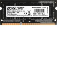Оперативная память AMD Radeon R5 Entertainment Series 4ГБ DDR3 1600 МГц R534G1601S1SL-U