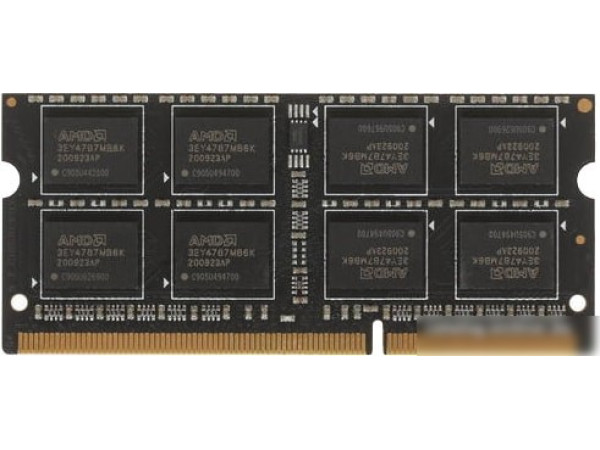 Оперативная память AMD Radeon R5 Entertainment 4GB DDR3 SODIMM PC4-12800 R534G1601S1S-U