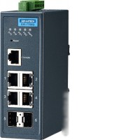 Управляемый коммутатор 2-го уровня Advantech EKI-7706G-2F-AE