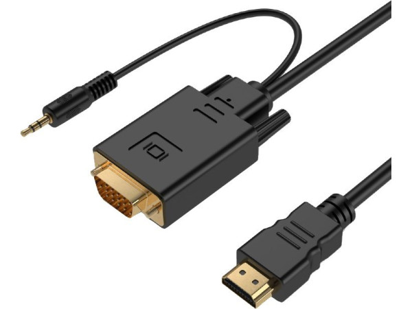 Кабель Cablexpert A-HDMI-VGA-03-5M