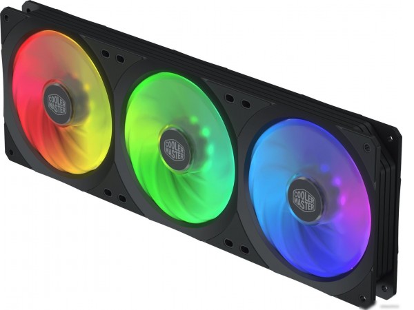 Комплект вентиляторов для корпуса Cooler Master MasterFan SF360R ARGB MFX-B2D3-18NPA-R1