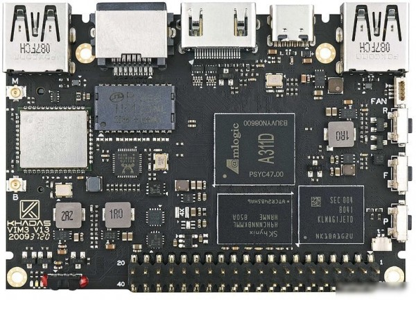 Одноплатный компьютер Khadas VIM3 Basic KVIM3-B-002