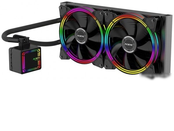 Система жидкостного охлаждения для процессора ALSEYE H280