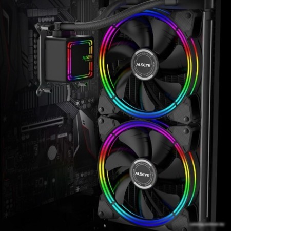 Система жидкостного охлаждения для процессора ALSEYE H280