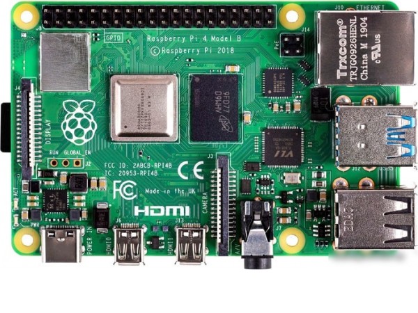 Одноплатный компьютер Raspberry Pi 4 Model B 8GB