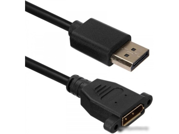 Удлинитель ACD DisplayPort - DisplayPort ACD-DDPF2-50B (5 м, черный)