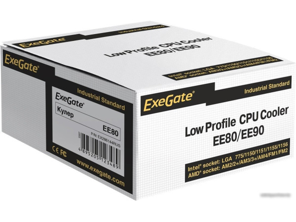 Кулер для процессора ExeGate EE80 EX286144RUS