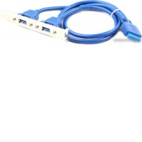 Планка Cablexpert CC-USB3-RECEPTACLE