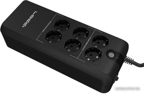 Источник бесперебойного питания IPPON Back Verso New 600 600VA