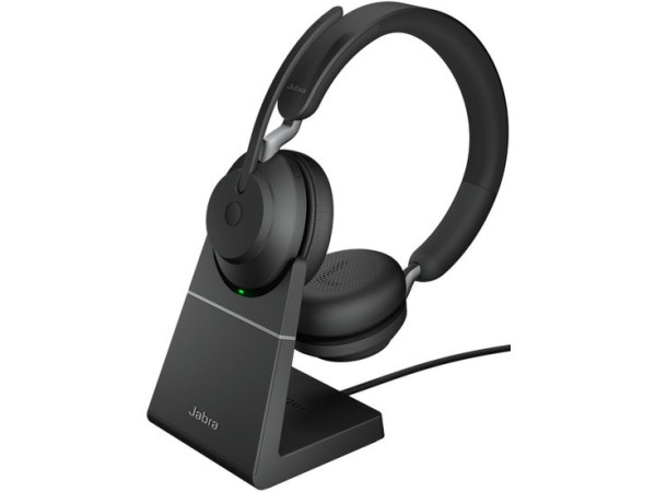 Наушники Jabra Evolve2 65 MS Stereo USB-A Desk (черный)