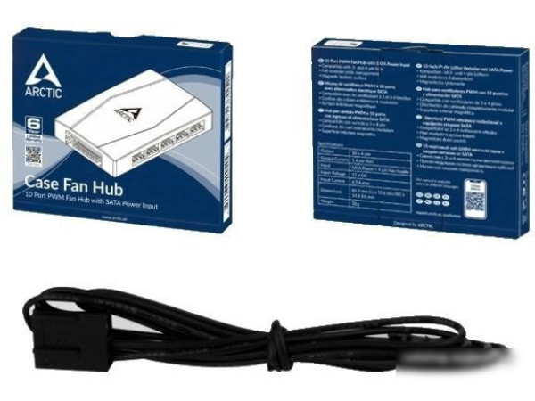 Разветвитель вентиляторов Arctic Case Fan Hub ACFAN00175A