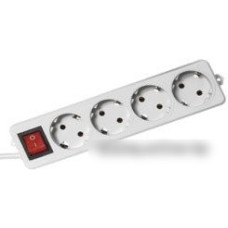 Удлинитель Гарнизон 4 розетки, белый, 5 м (ELB-G4-W-5)