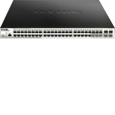 Управляемый коммутатор 2-го уровня D-Link DGS-1210-52MPP/ME/B3A