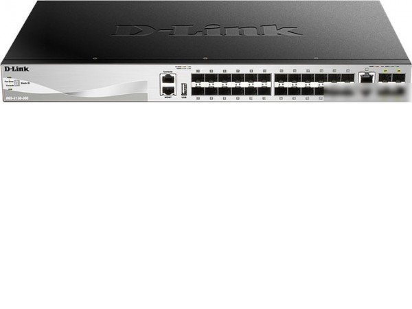 Управляемый коммутатор 3-го уровня D-Link DGS-3130-30S/B1A