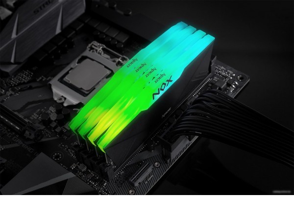 Оперативная память Apacer NOX RGB 8ГБ DDR4 3200 МГц AH4U08G32C28YNBAA-1