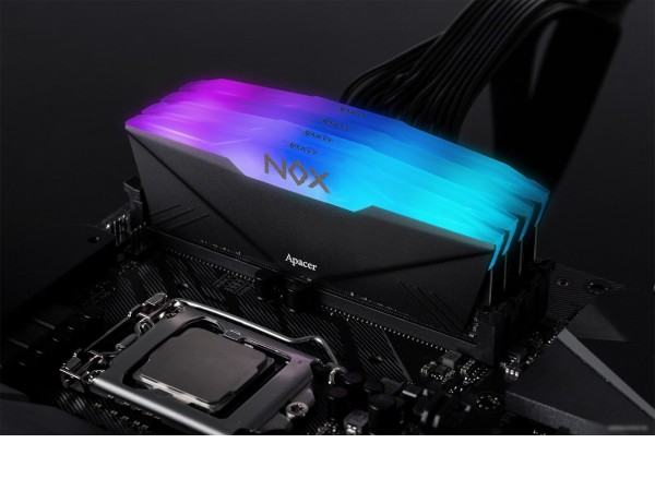 Оперативная память Apacer NOX RGB 8ГБ DDR4 3200 МГц AH4U08G32C28YNBAA-1