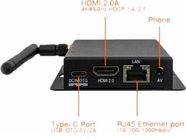 Одноплатный компьютер Firefly EC-R3328PC 16GB