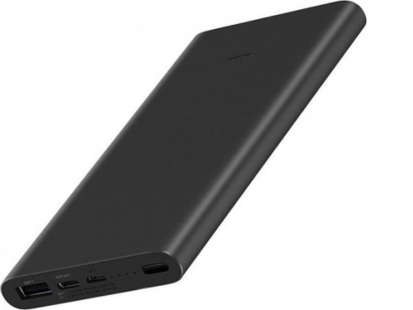 Портативное зарядное устройство Xiaomi Mi Power Bank 3 PLM12ZM 10000mAh (черный)