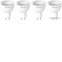 Светодиодная лампочка Yeelight Smart Bulb W1 YGYC0120005WTEU GU10 4.8 Вт (4 шт)