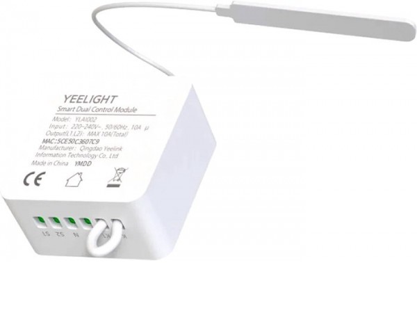 Реле Yeelight Smart Dual Control Module YLAI002 (международная версия)