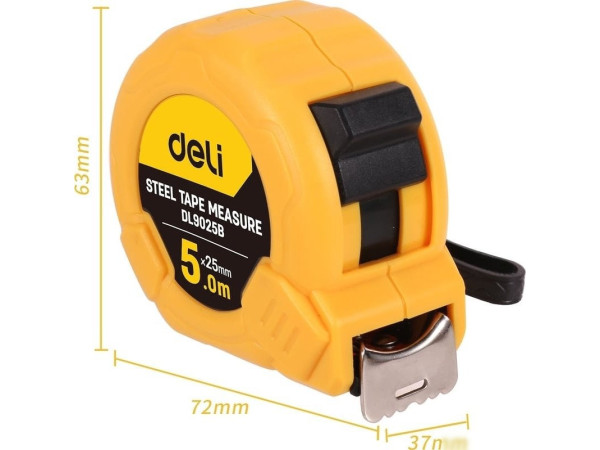 Рулетка Deli DL9025B