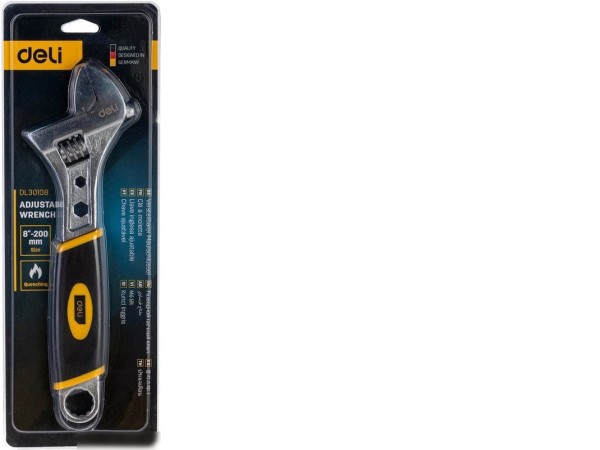 Ключ разводной Deli DL30108