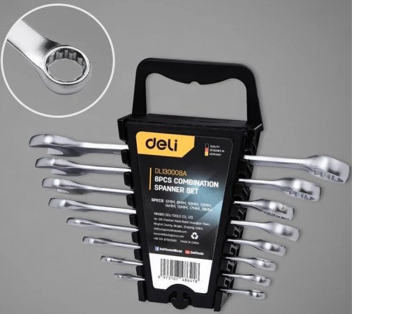 Набор ключей Deli DL130008A (8 предметов)