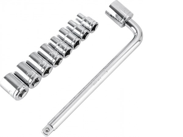 Набор трещотка с головками Deli DL2010T (10 предметов)