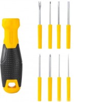 Набор отвертка с битами Deli DL636009 (8 предметов)