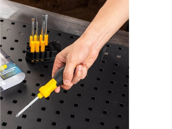 Набор отвертка с битами Deli DL636009 (8 предметов)