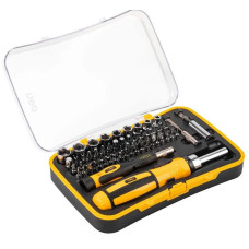 Набор отвертка с битами и головками Deli DL3565 (65 предметов)