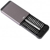 Набор отвертка с битами Deli DL3525 (25 предметов)