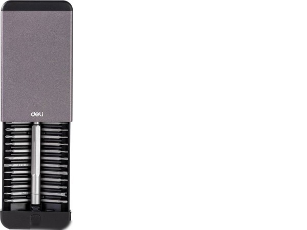 Набор отвертка с битами Deli DL3525 (25 предметов)